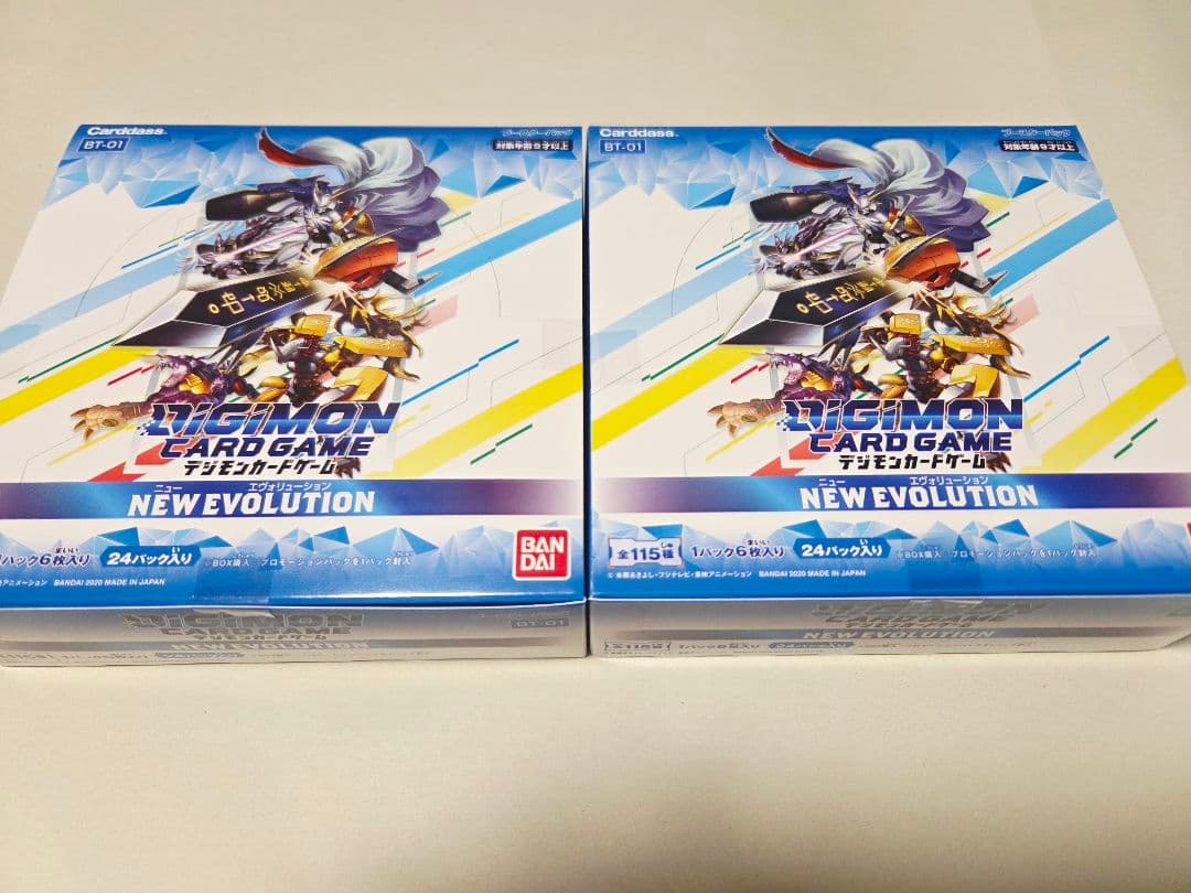 デジモンカードゲーム ブースター NEW EVOLUTION　(2BOX)