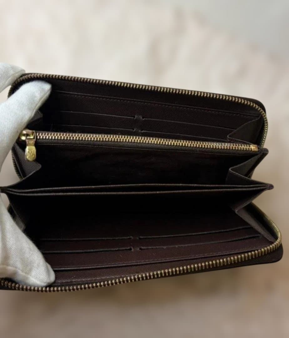 LOUIS VUITTON LV ジッピーウォレット N60015 ダミエ 財布