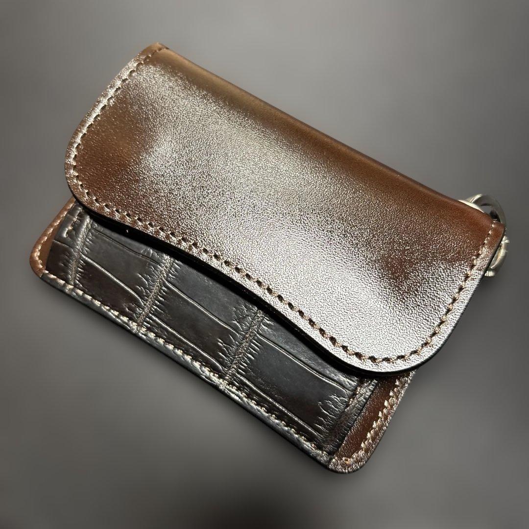 ワイルドスワンズ　トリプルレザー　チョコ　タング