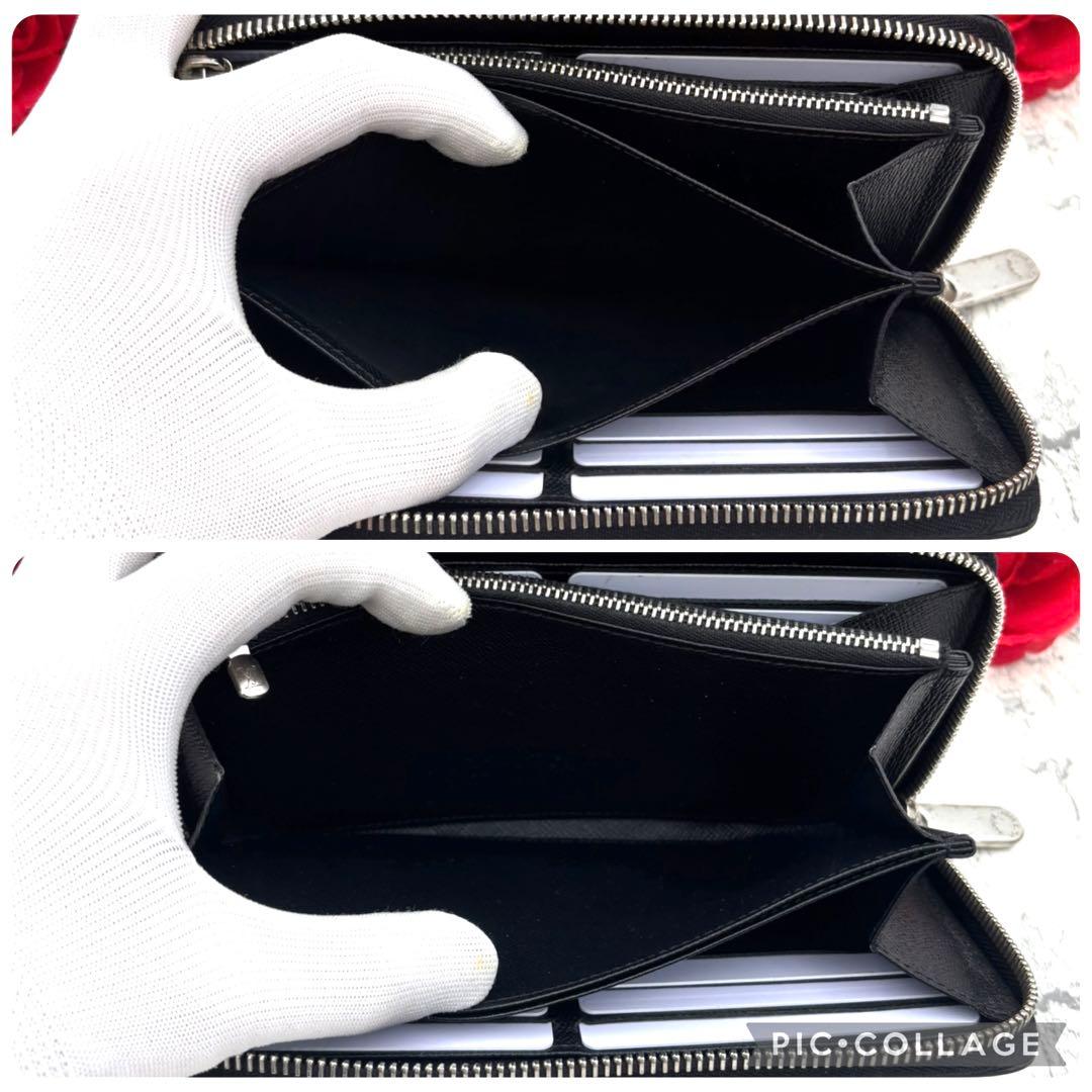 【新型モデル】 ルイヴィトン エピ ノワール ジッピーウォレット 長財布