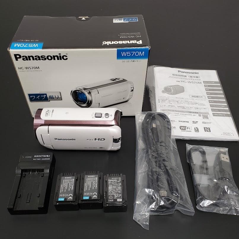 panasonic ビデオカメラ HC-W570M【ジャンク】