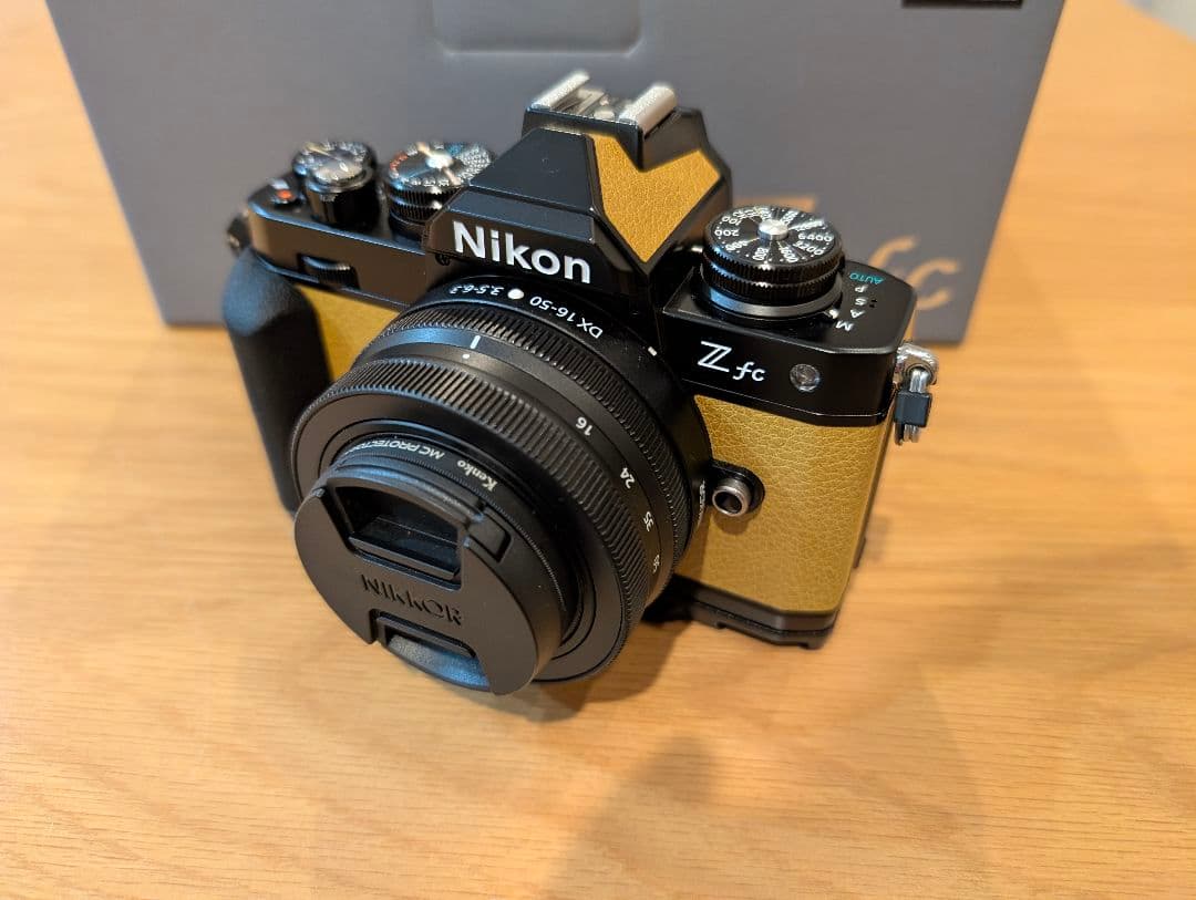 か*ー様 Nikon Z fc 16-50mm　マスタードイエロー