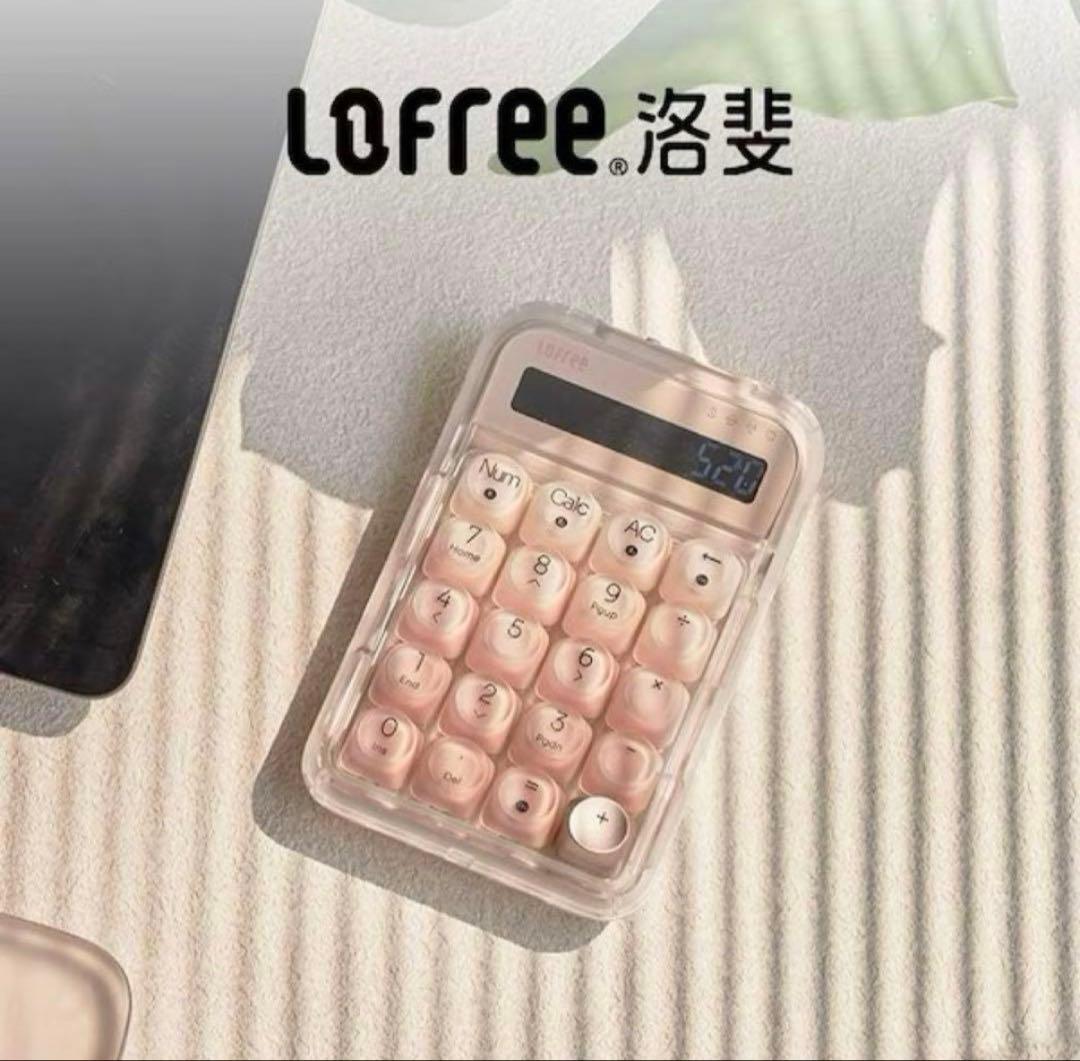 新品未使用 ロフリー lofree 光る電卓 テンキー 韓国 EH121
