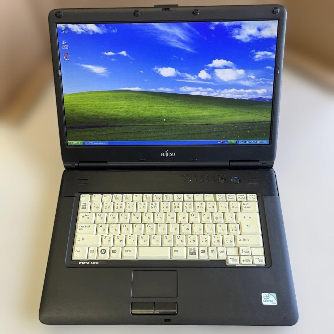 ☆格安品☆Windows XP☆富士通A4ワイドノートPC☆FMVNA1SG☆