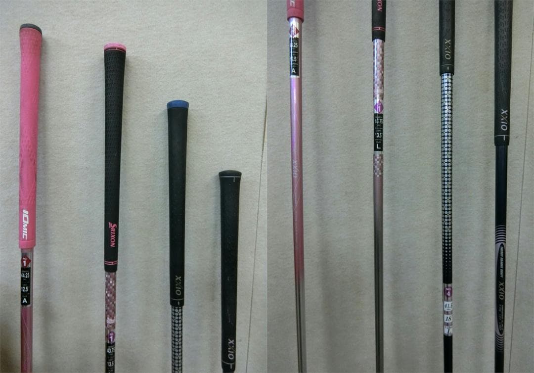 b713初心者必見ダンロップゼクシオ等レディースゴルフ13本セット※Dr２本入り