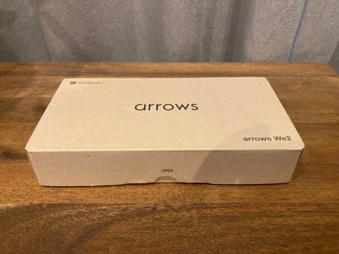 【新品未使用】SoftBank arrows We2 ミストホワイト