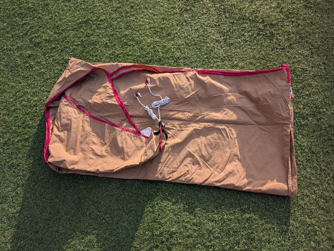 テンマクデザイン　ムササビウイング13ft.TC“焚き火”ver.【タープ】