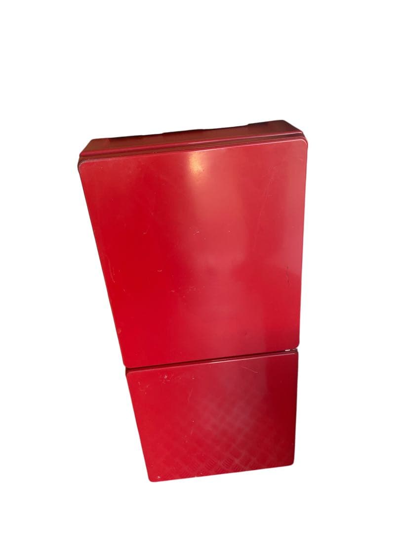 赤×白 冷凍冷蔵庫 110L MORITA MR-P1100