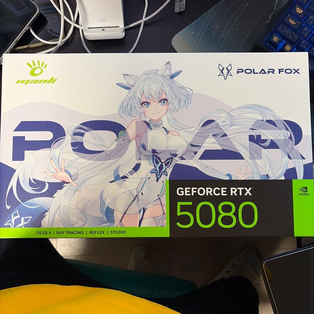 グラフィックボード・グラボ・ビデオカード MANLI POLARFOX GeForce RTX 5080