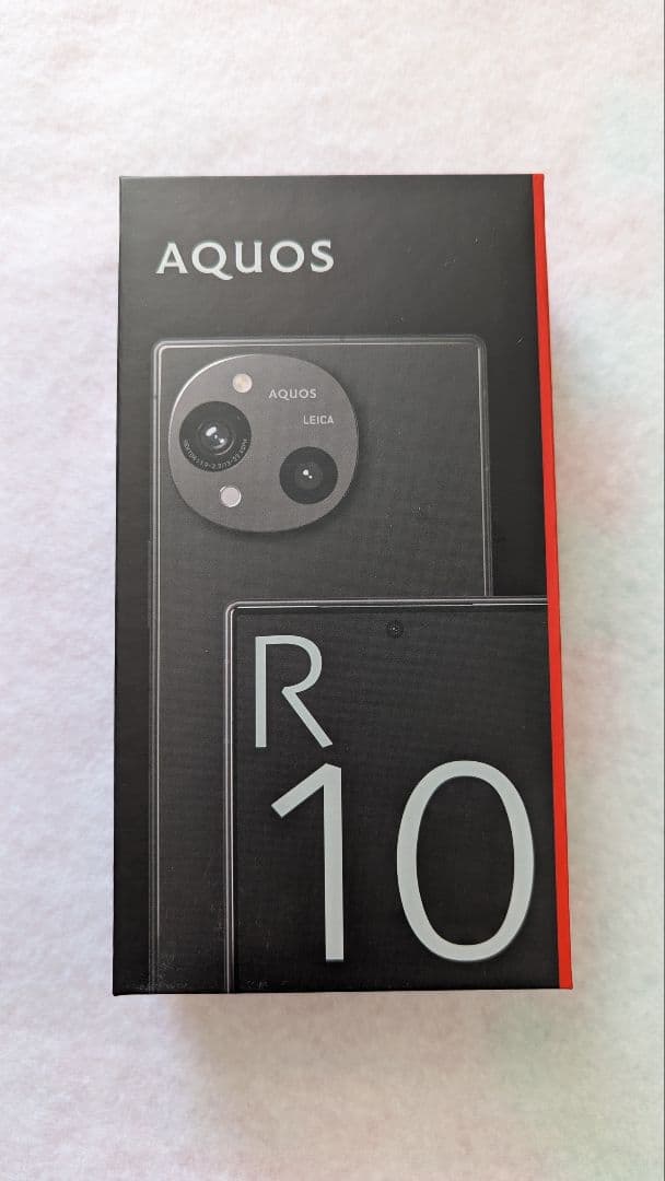 AQUOS R10 512GB SIMフリー版 納品書 SH-M31