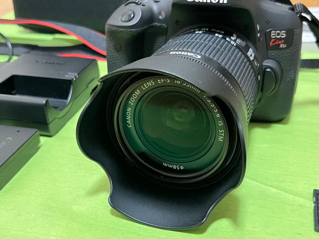 【美品】CANON キャノン EOS Kiss X8iレンズキット フルセット