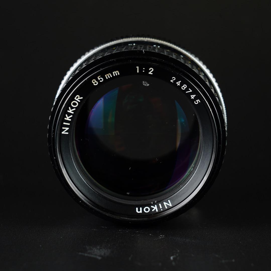 【極美品】動作◎ ニコン Ai Nikkor 85mm F2 745