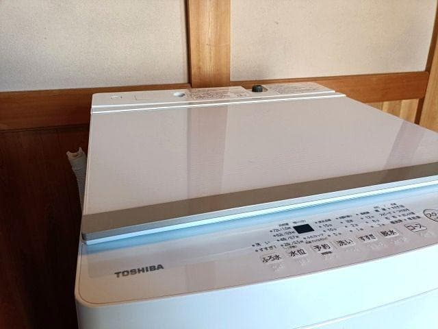 TOSHIBA ガラストップ 全自動洗濯機 AW-10M7 10kg 2019年