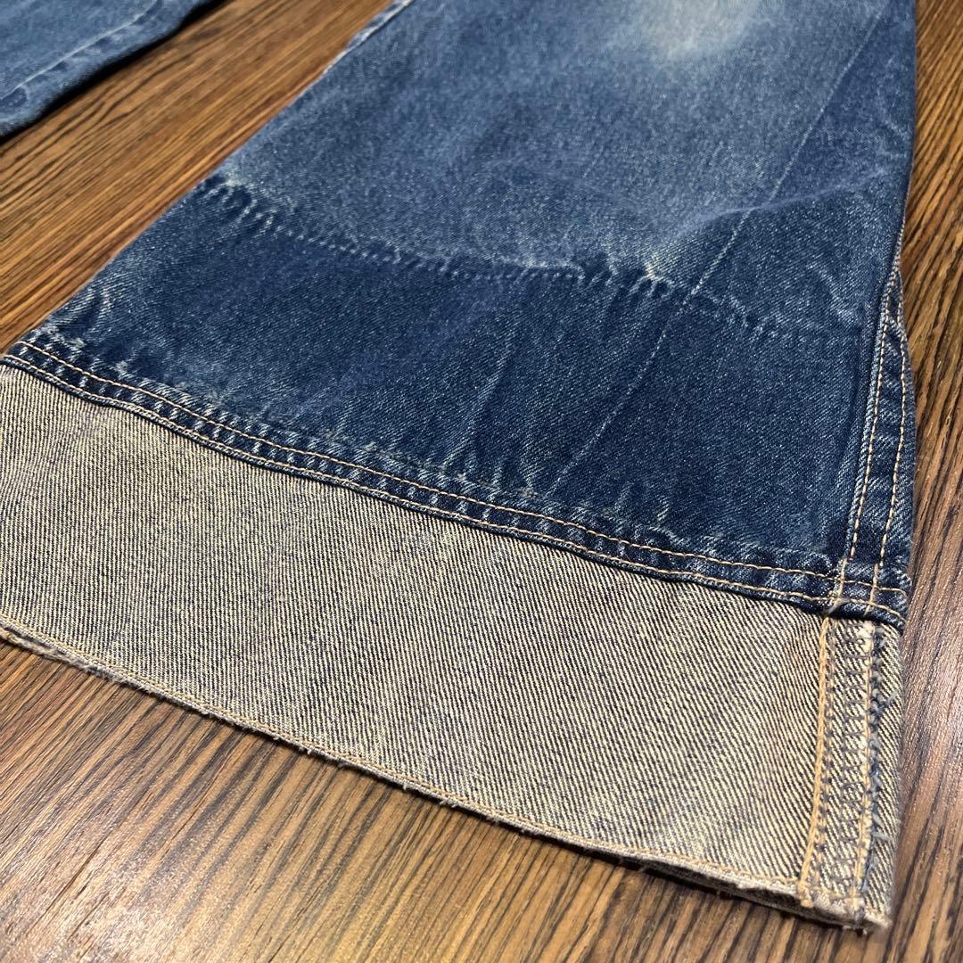 s*a様 Jean Paul Gaultier M デニム フレアシェイプ　アー