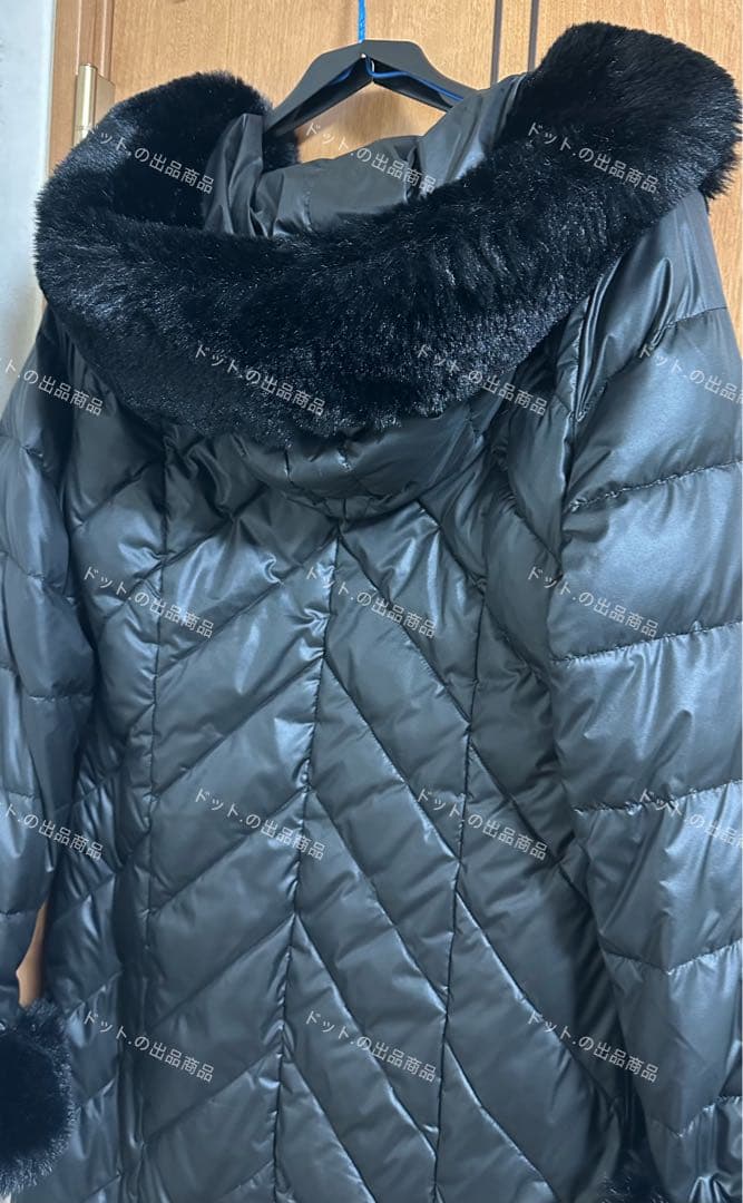 Darich ダーリッチ ロングダウンコート ファー付き ブラック Sサイズ