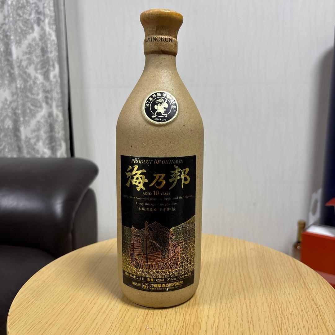 ＴＭＲ 実質48年★古酒 泡盛海乃邦 1987年海邦国体記念の10年43度