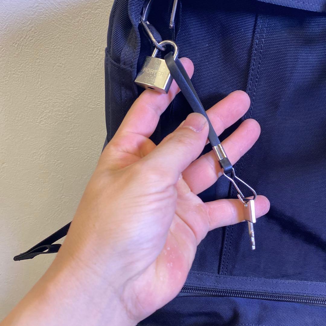 【希少】PORTER ポーター トリップ　ブラック キャリーバック 鍵付き
