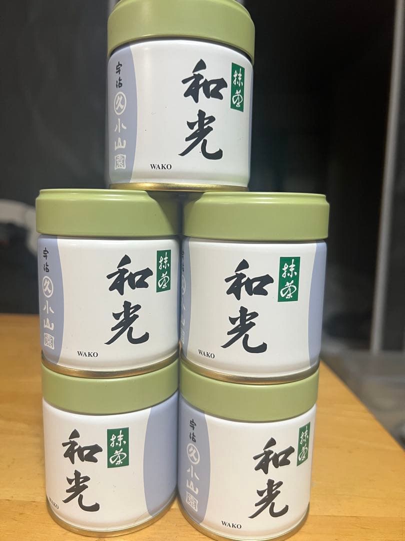 久小山園 和光 抹茶 40g缶 5個セット