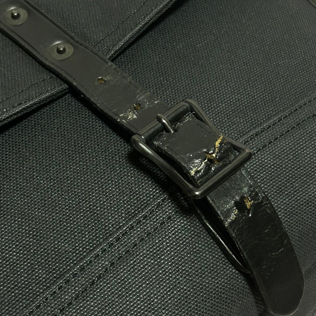 KICHIZO by ポータークラシック メンズ メッセンジャーバッグ 黒