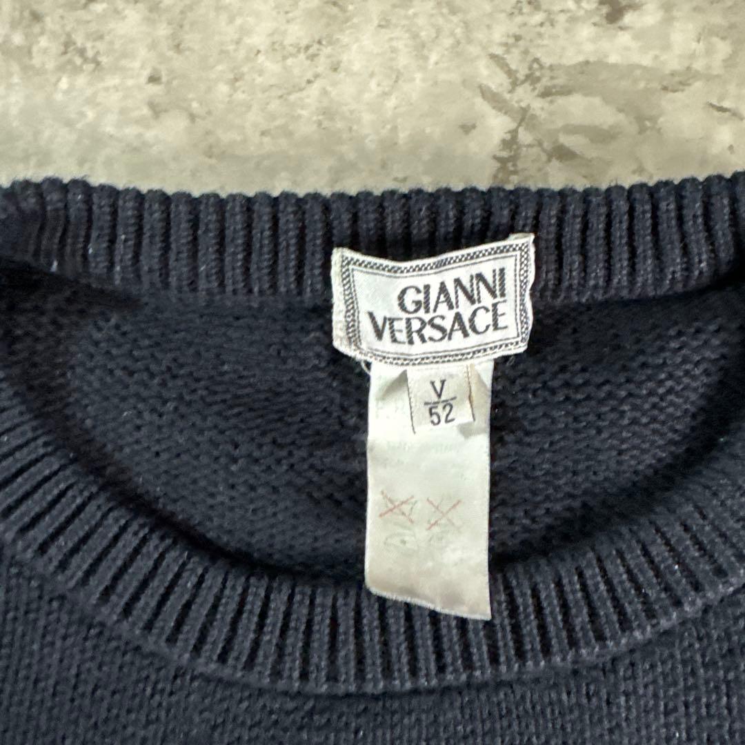 T*K様 GIANNI VERSACE ダメージ加工 オーバーサイズ コットンニ