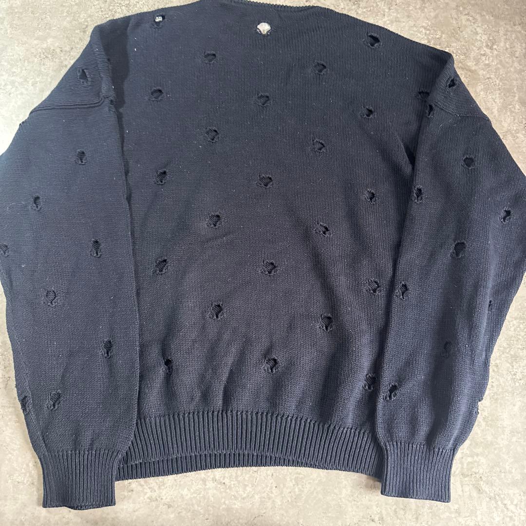 T*K様 GIANNI VERSACE ダメージ加工 オーバーサイズ コットンニ