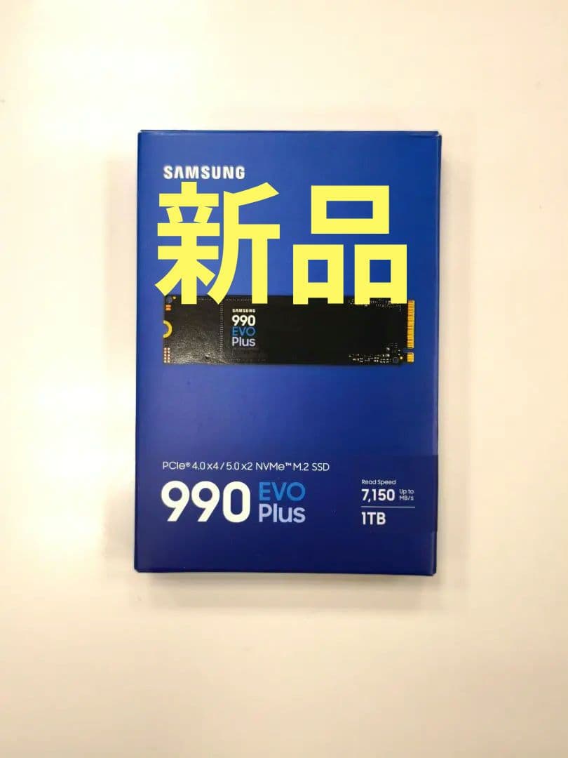 新品 SAMSUNG EVO PLUS 1TB SSD Gen 4.0　サムスン