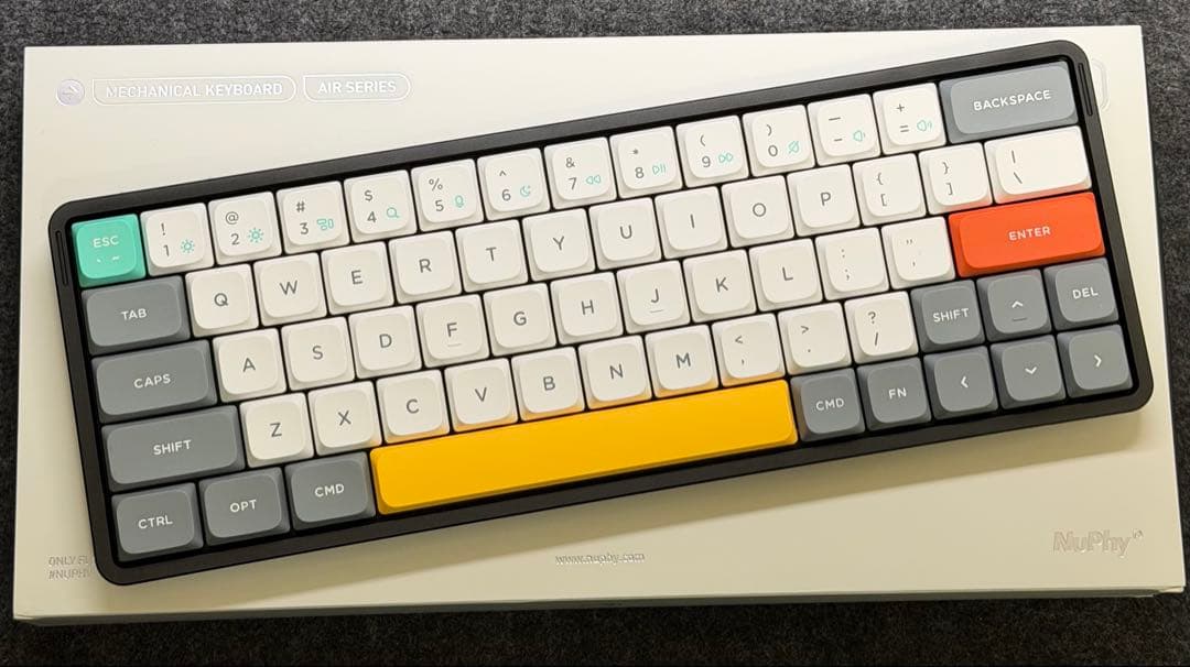 キーボード NuPhy Air60 V2 MOD Cowberry