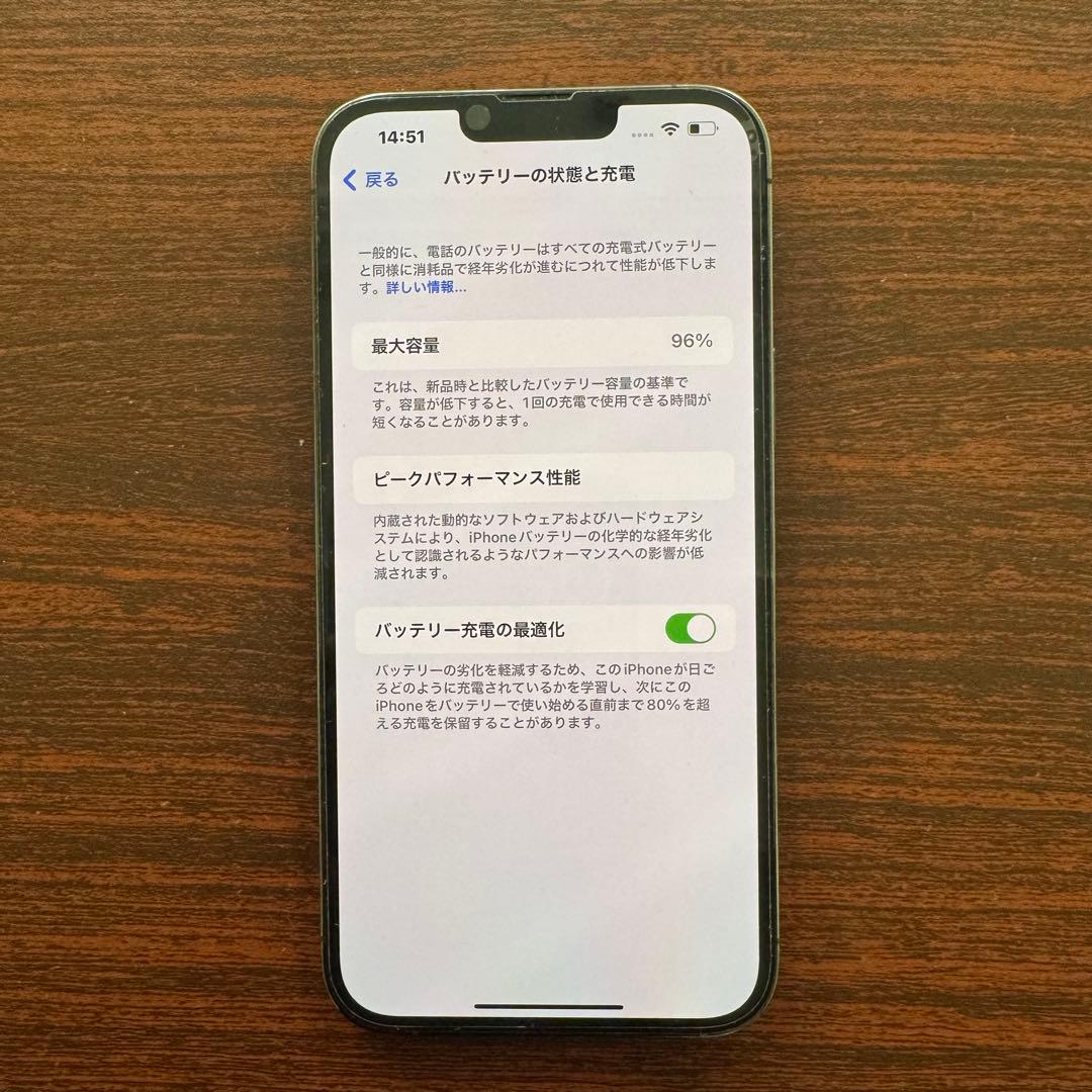 iPhone 13 Pro Max 128GB 透明ケース付き