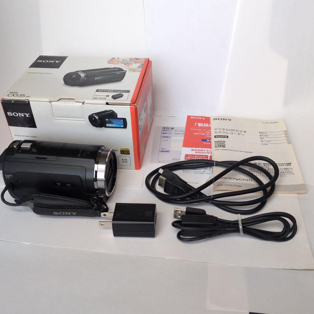 SONYデジタルHDビデオカメラHDR−CX535