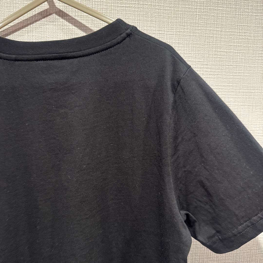 BURBERRY ブラック Tシャツ 10Y 140 ロゴ　チェック　半袖