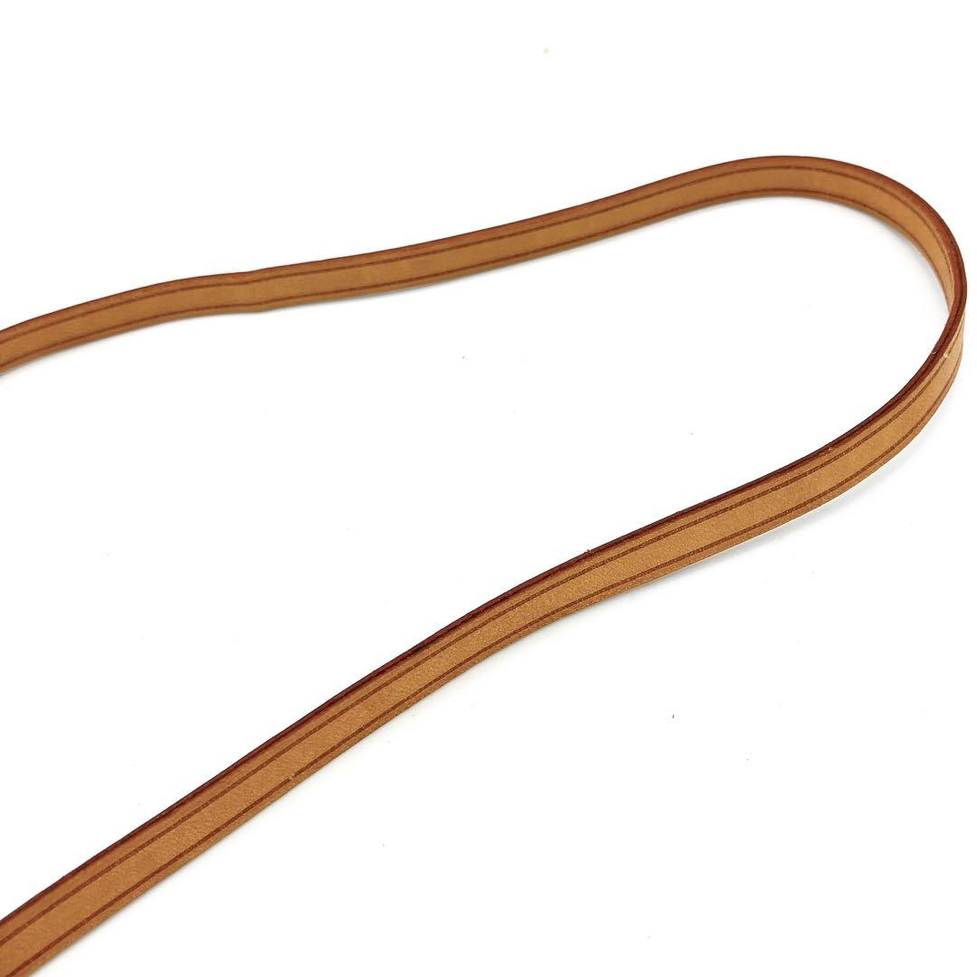 【LOUIS VUITTON】アクセサリーポーチ用　ストラップ　ヌメ革60cm.