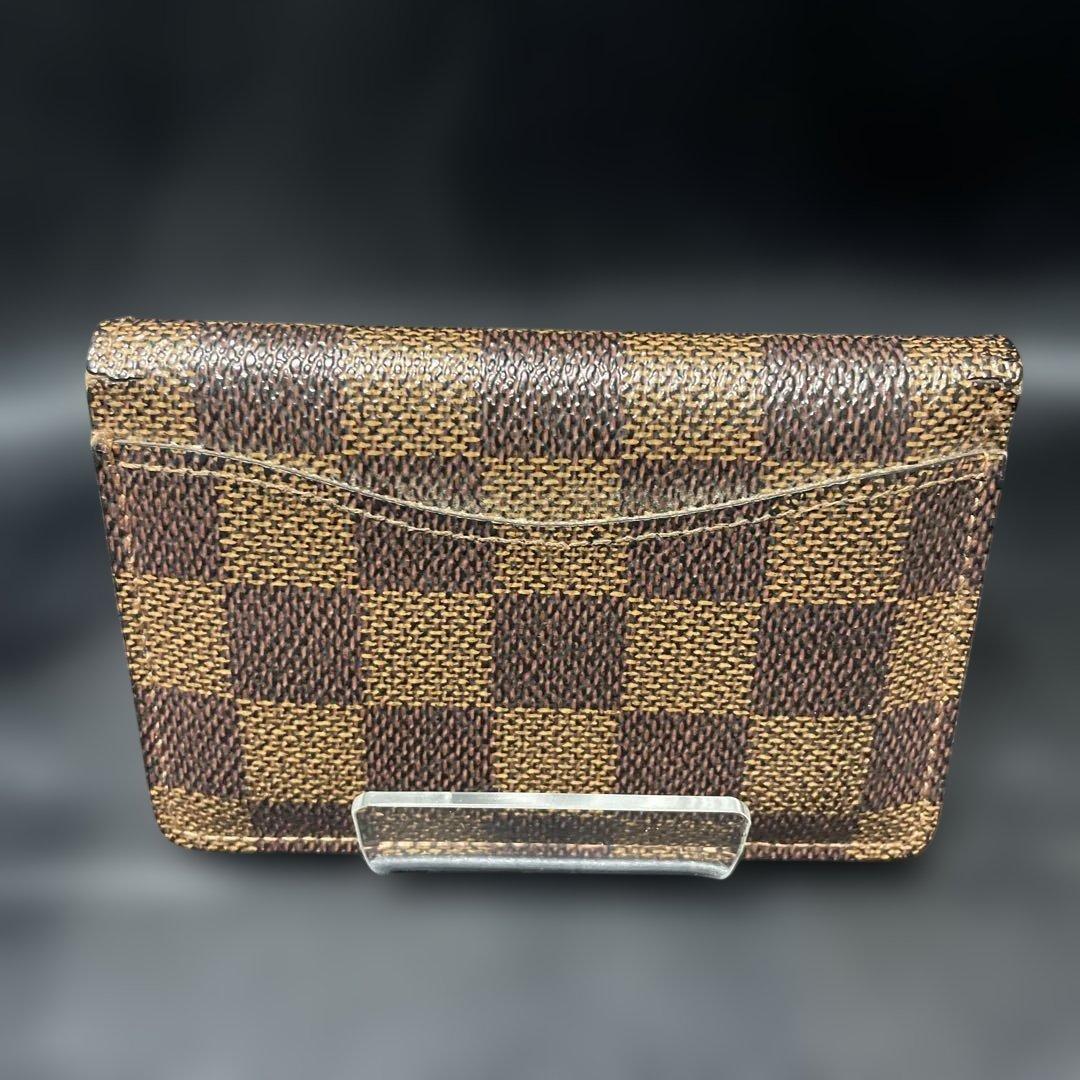 LOUISVUITTON ルイ・ヴィトン　ダミエ・エベヌ　名刺入れ カードケース