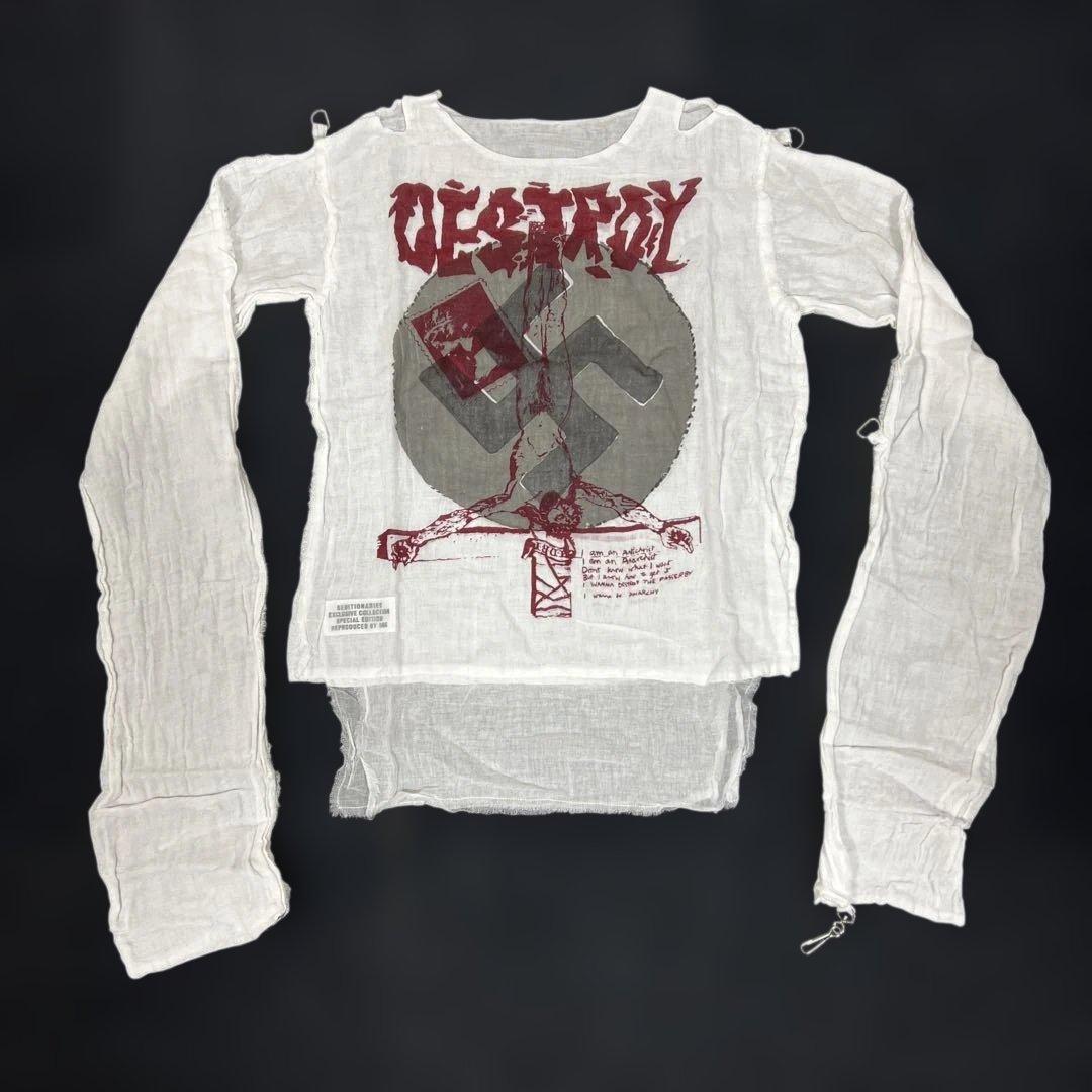 C*u様 666 ガーゼシャツ　ムスリントップ セディショナリーズ