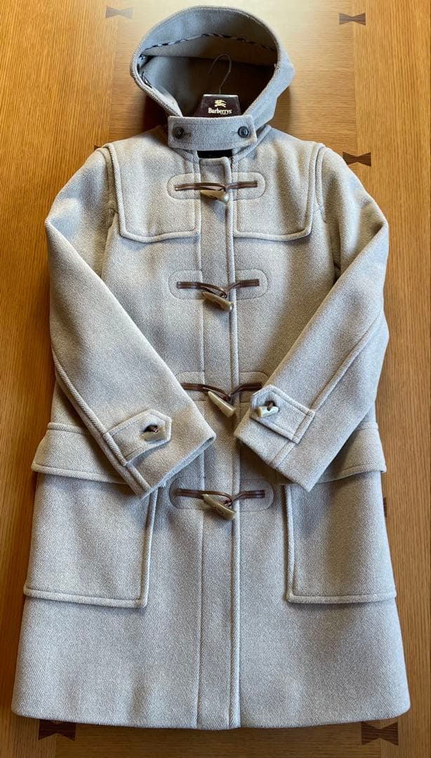 【極美品】BURBERRY LONDON バーバリーハニーベージュダッフルコート