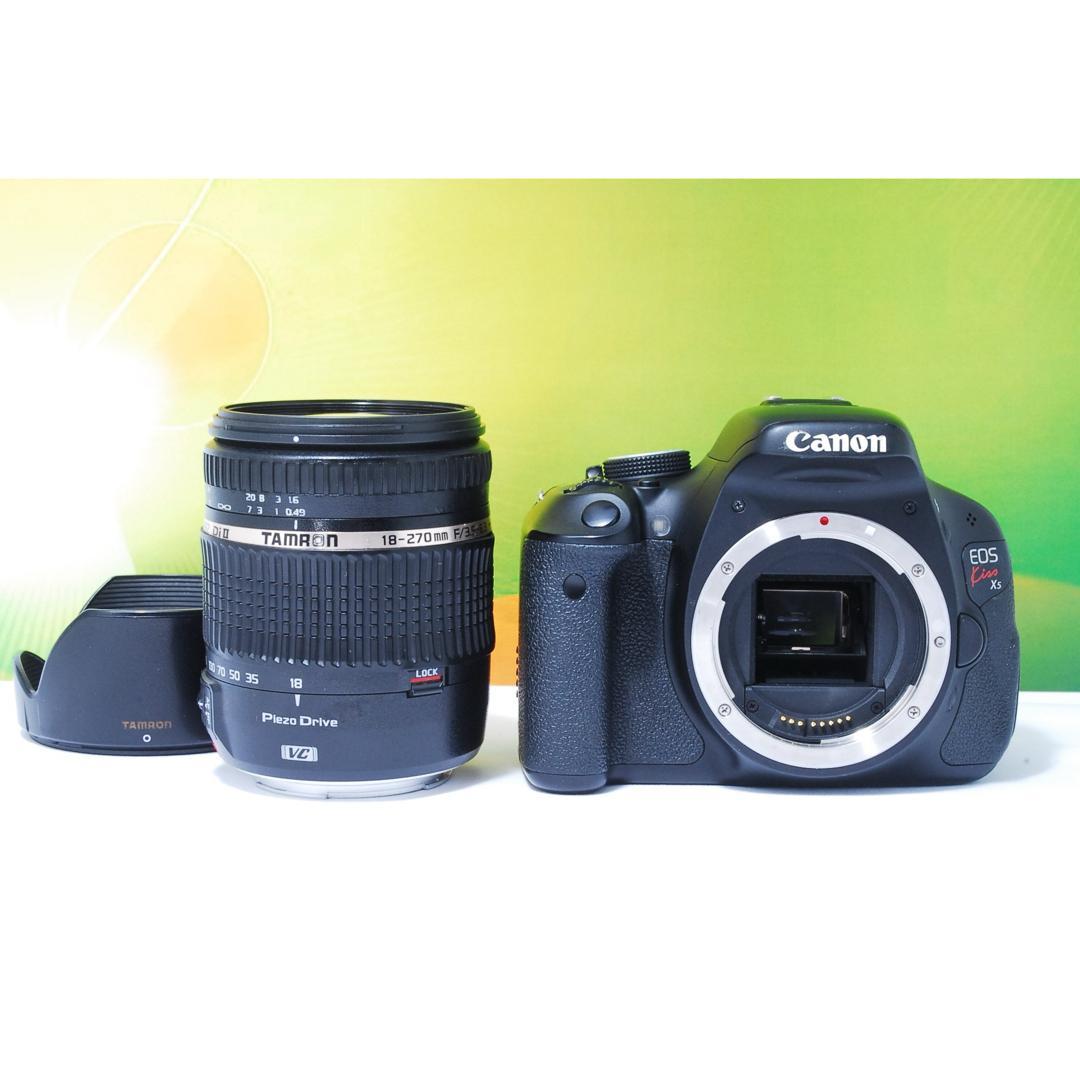 初心者おすすめ✨Canon kiss X5 TAMRON 18-270mm VC