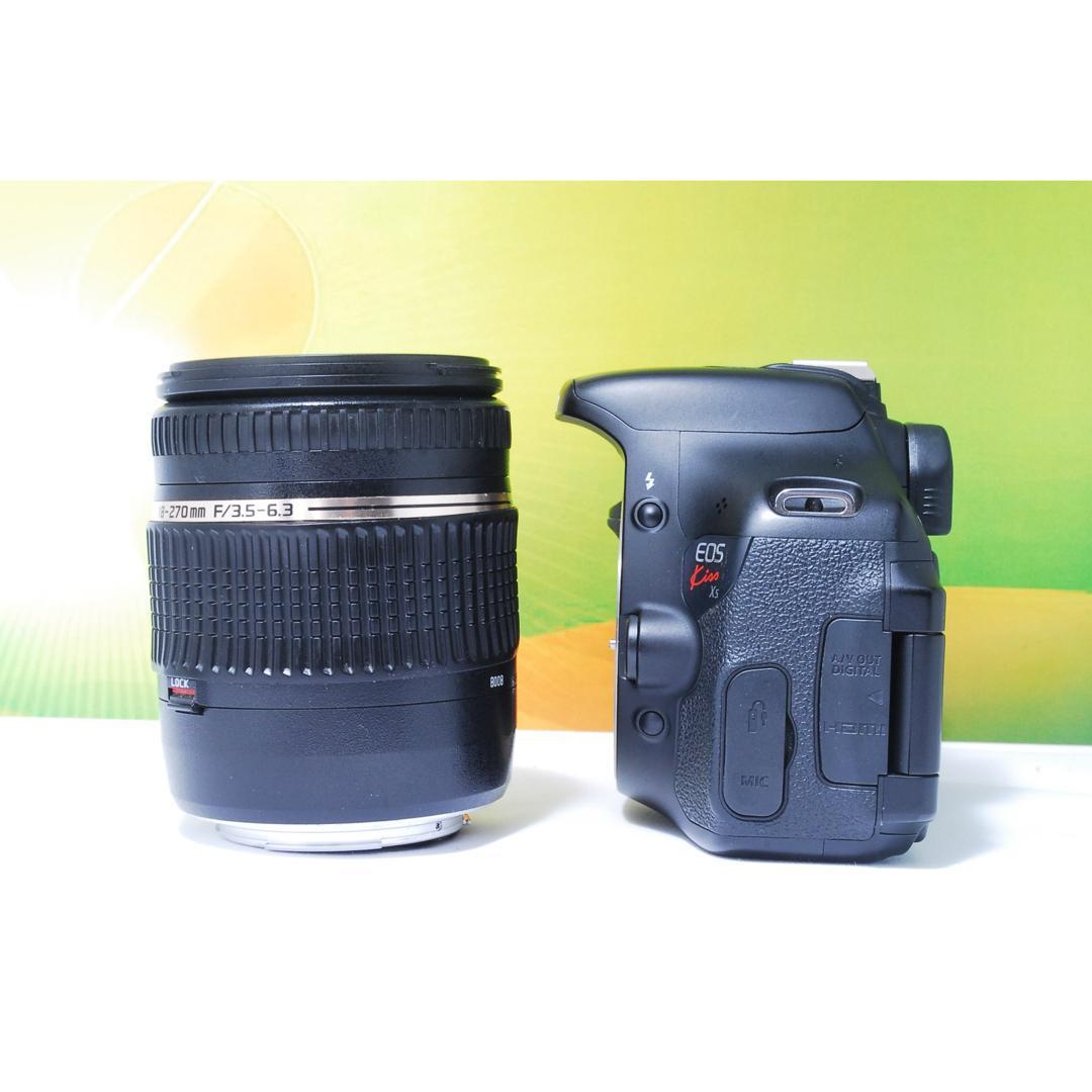 初心者おすすめ✨Canon kiss X5 TAMRON 18-270mm VC