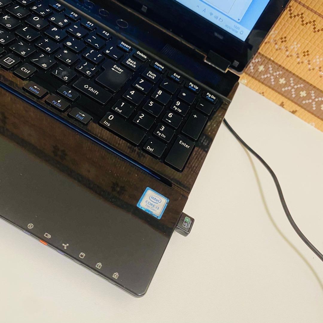 Y887 NECノートパソコンSSD高速第7世代 Windows11オフィス付き