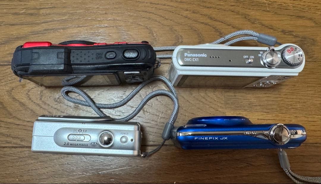 デジタルカメラ4台セット. ジャンク