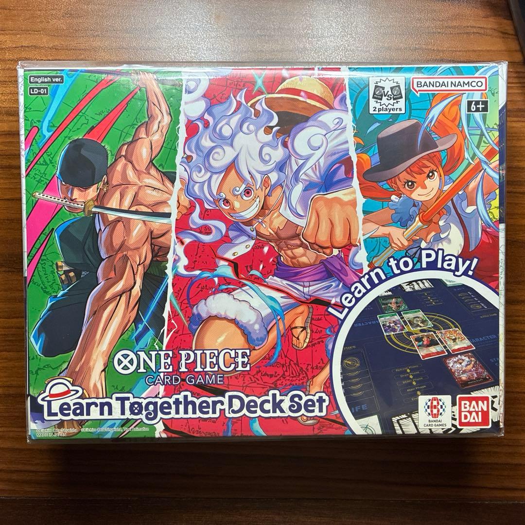 【未開封】ワンピースカードゲーム Learn Together Deck Set