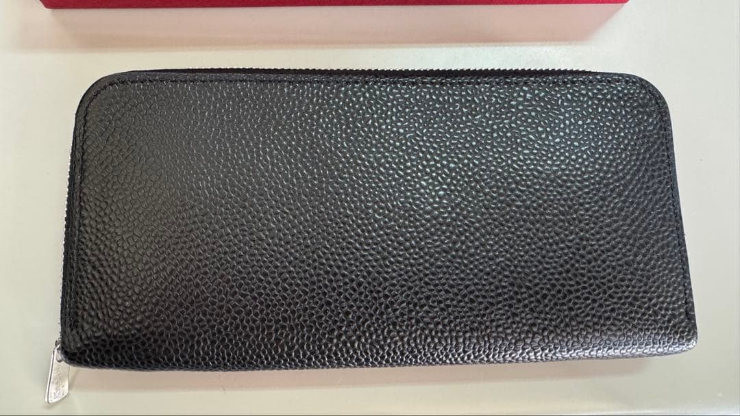 【日曜限定価格！】SINSIN バタール キャビアスキンレザー 黒 新進工房