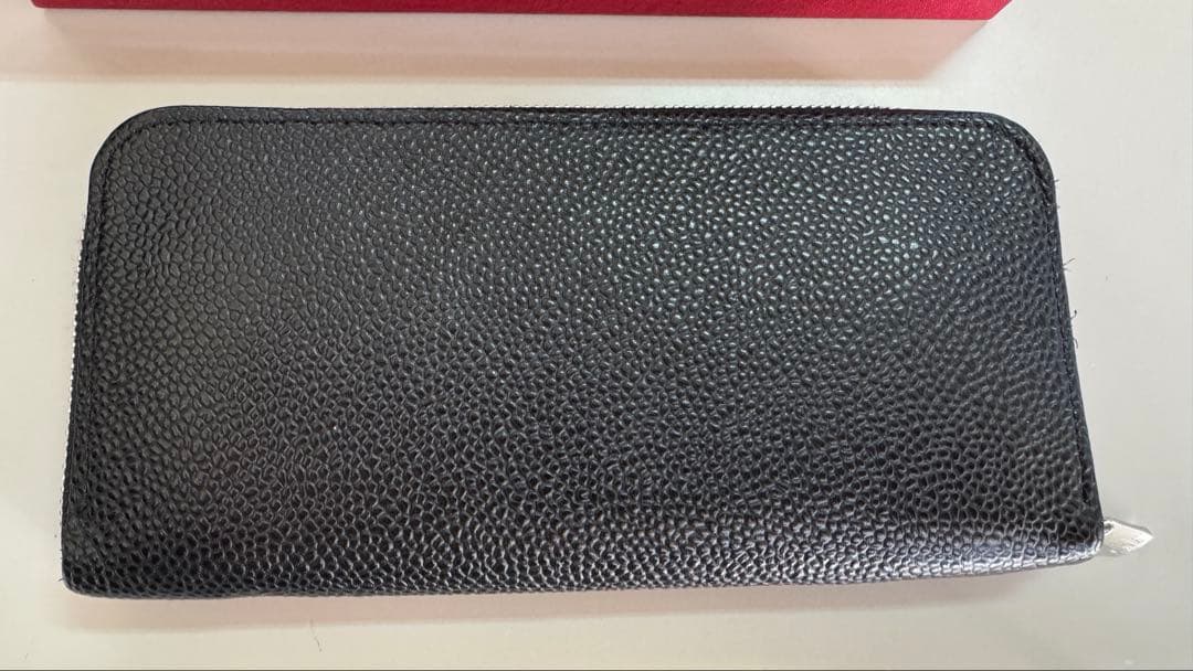 【日曜限定価格！】SINSIN バタール キャビアスキンレザー 黒 新進工房