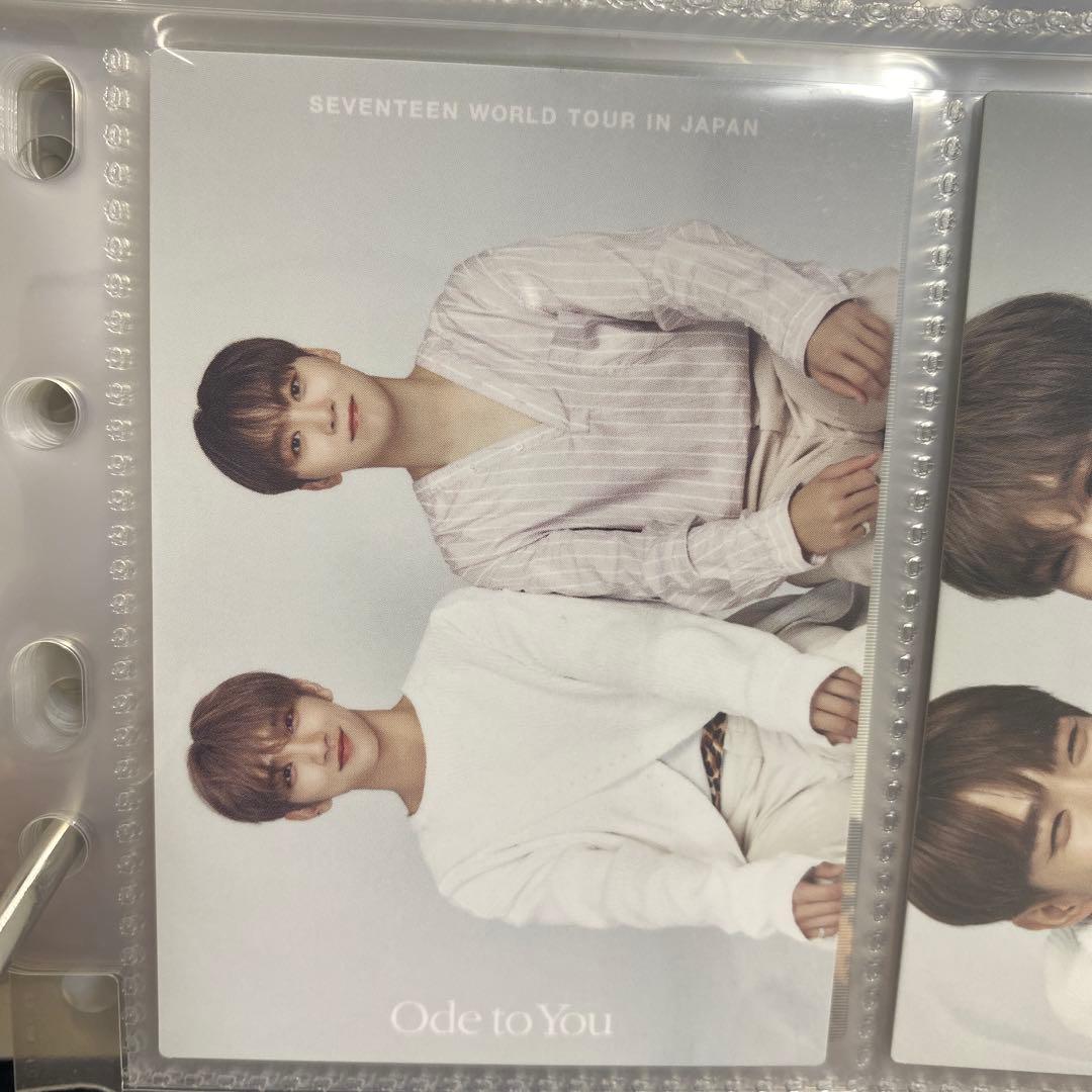 SEVENTEEN \"Ode to You\"トレカ