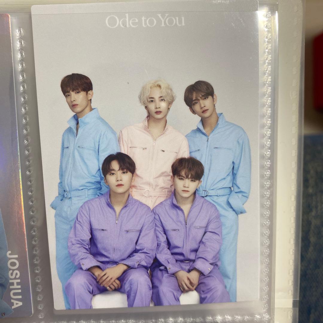 SEVENTEEN \"Ode to You\"トレカ
