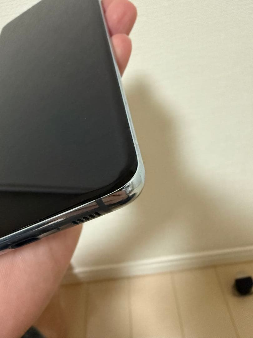 Samsung Galaxy S10 本体 青色 画面割れあり