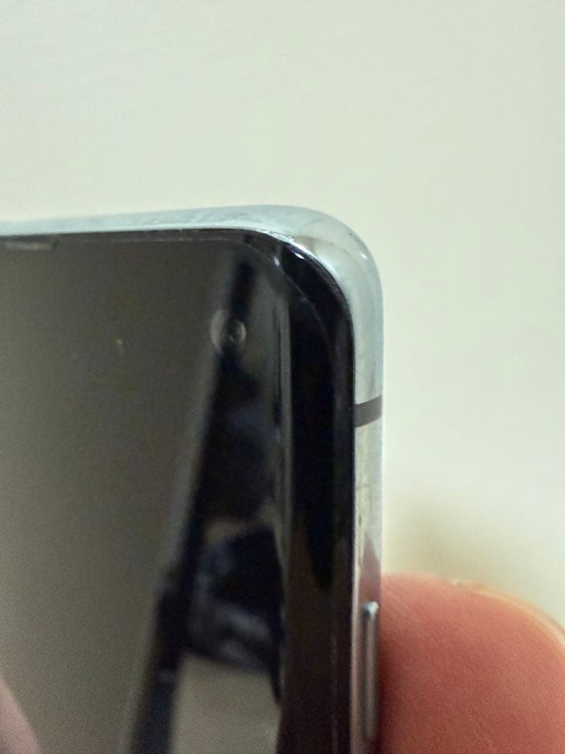 Samsung Galaxy S10 本体 青色 画面割れあり