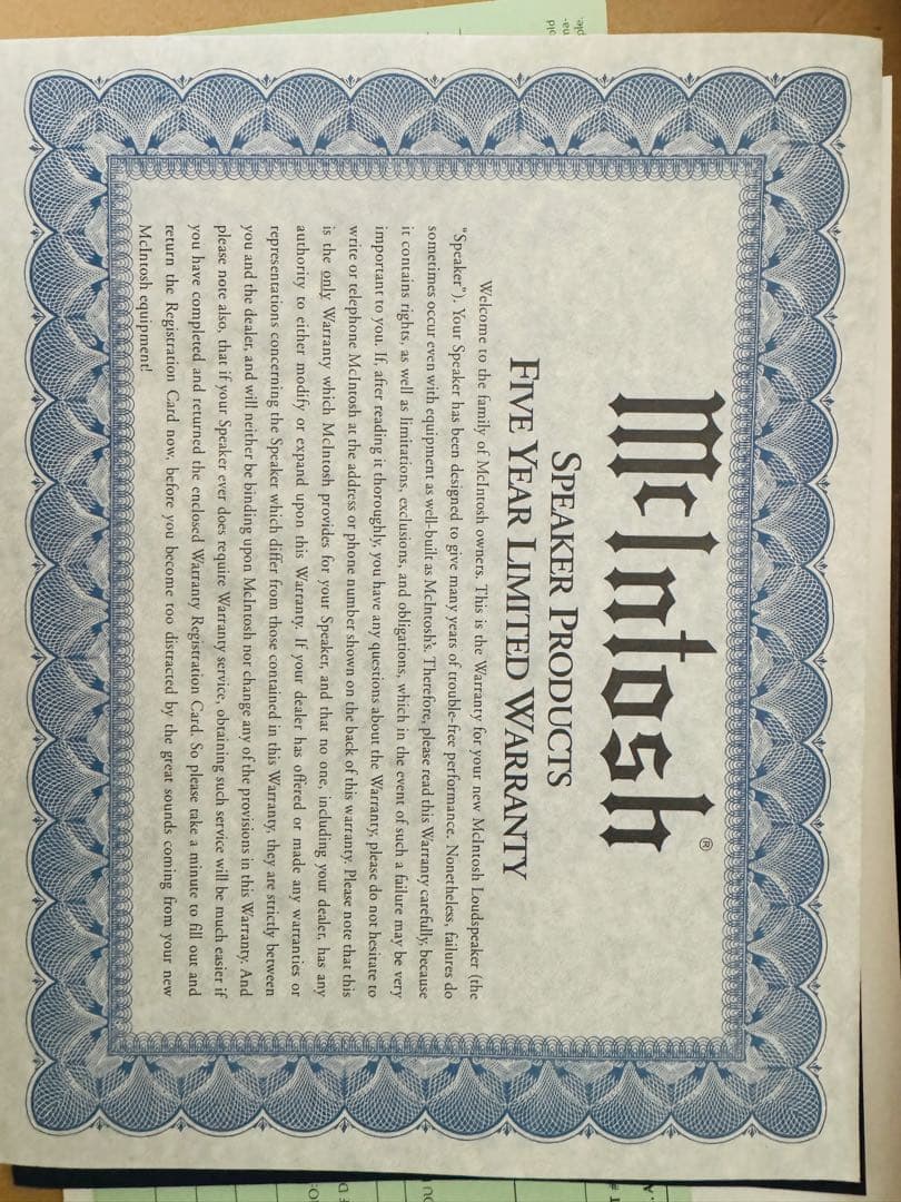 マッキントッシュセット　MS630