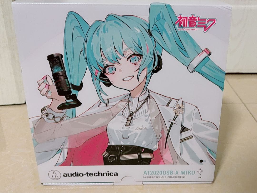 オーディオテクニカ AT2020USB-X MIKU 初音ミク マイク