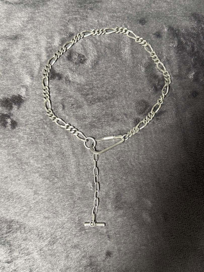 s'yte yohji yamamoto チェーンネックレス カラビナ付き