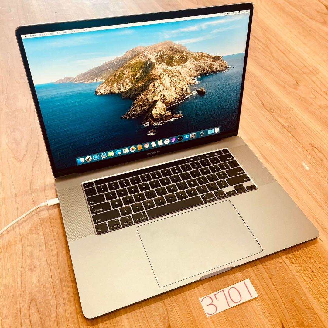 MacBook pro 16インチ 2019 i9 64GB 1TB 管3701