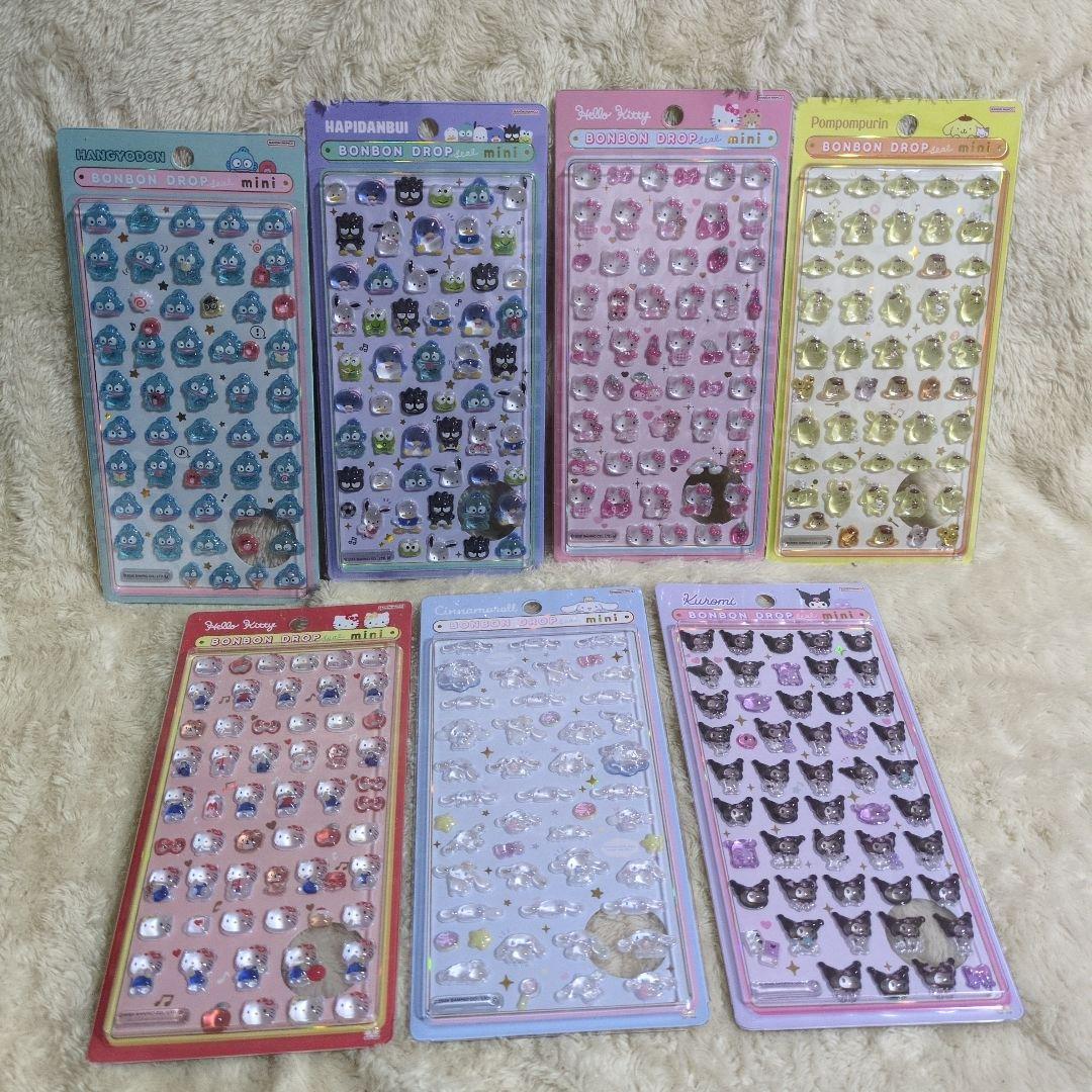 正規品　ボンボンドロップシール　mini　サンリオ